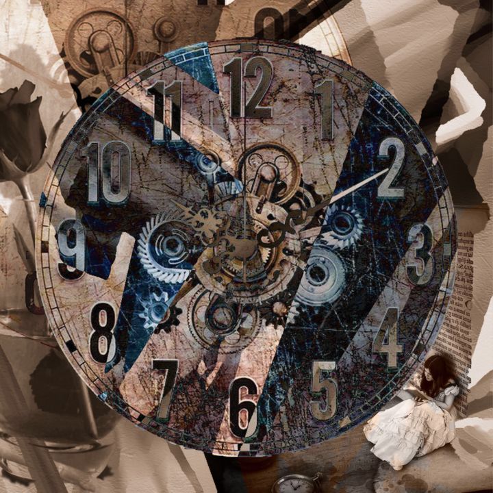 Arts numériques intitulée "Beyond Time - 3" par Cila, Œuvre d'art originale, Peinture numérique
