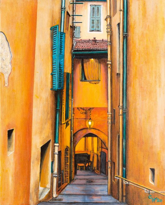 Peinture intitulée "« Down the Rabbit H…" par Cindy Wolsfeld, Œuvre d'art originale, Acrylique