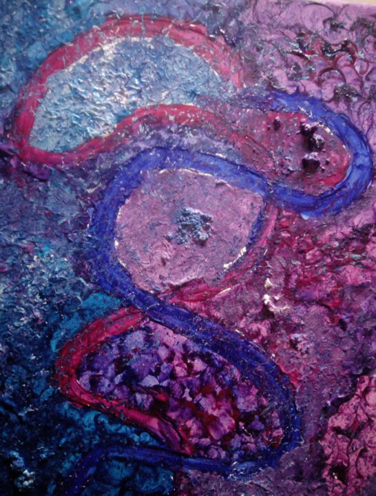 Pittura intitolato "PULSE" da Cinzia Barresi, Opera d'arte originale, Acrilico
