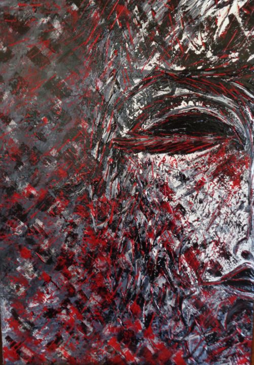 Peinture intitulée "LES MARQUES DU TEMPS" par Cisa, Œuvre d'art originale,