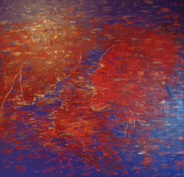 Peinture intitulée "ELLES ONT VU...." par Cisa, Œuvre d'art originale,