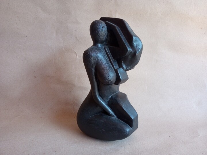 Sculpture titled "Sensations Sculptur…" by Cister Silva, Original Artwork, Aerated concrete