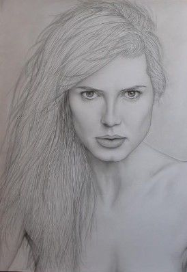 Drawing titled "Heidi" by Cizzart, Original Artwork, Other