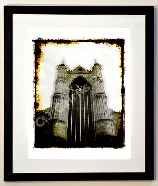 Fotografia intitulada "Towers of Gent" por C Cairns, Obras de arte originais
