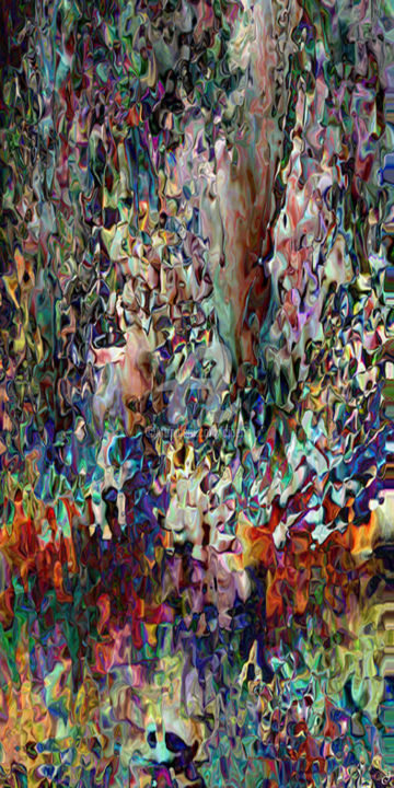 Digital Arts titled "Holy" by Cj Perin, Original Artwork, Digital Painting