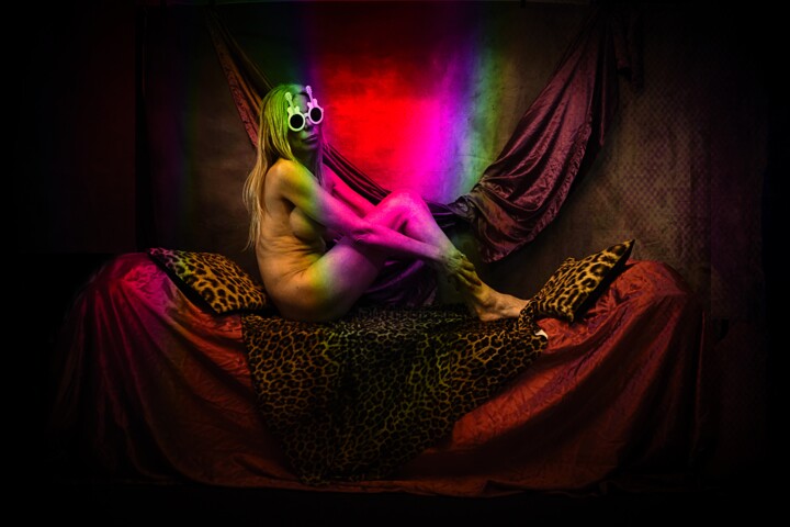 Photography titled "Une femme c est com…" by Gaudi .C, Original Artwork, Manipulated Photography