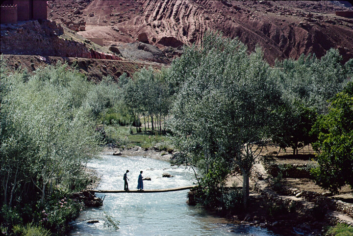 Photography titled "Dans la vallée" by Angie Black, Original Artwork, Analog photography