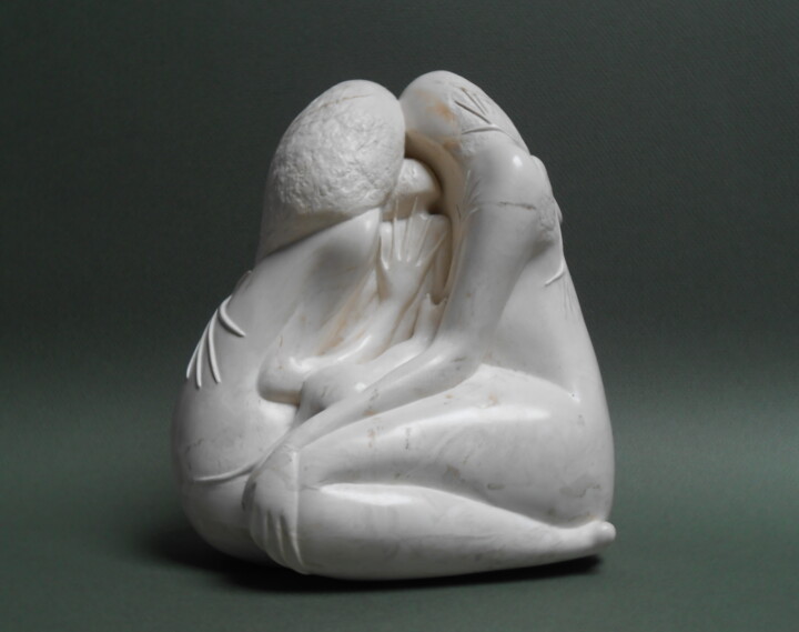 Sculpture intitulée "Souffle de vie" par Claire Laert, Œuvre d'art originale