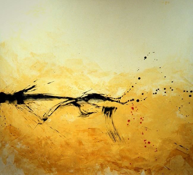 Peinture intitulée "Algo rompe el silen…" par Claudio Porcel, Œuvre d'art originale, Huile