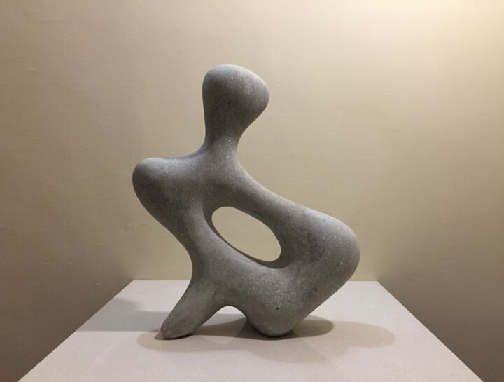 Sculpture intitulée "Butterscotch" par Clark Camilleri, Œuvre d'art originale, Béton