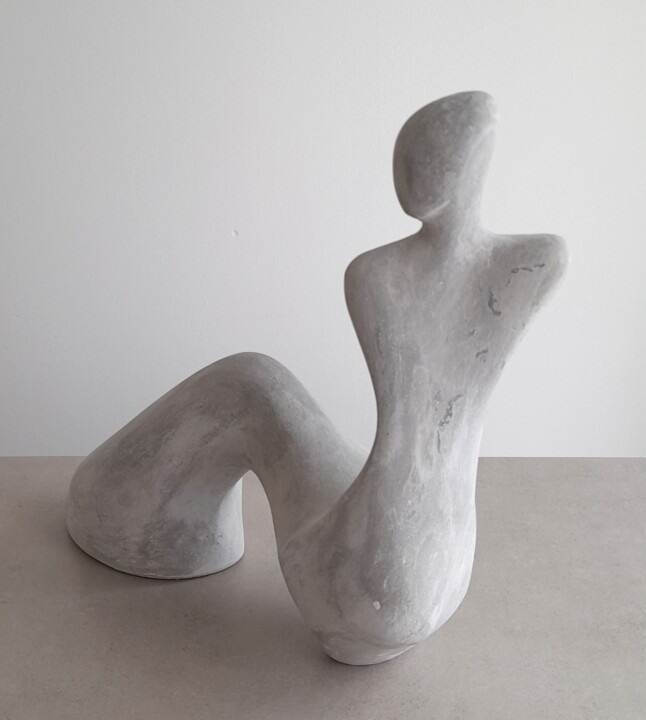 Sculpture titled "Nova" by Clark Camilleri, Original Artwork, Cement