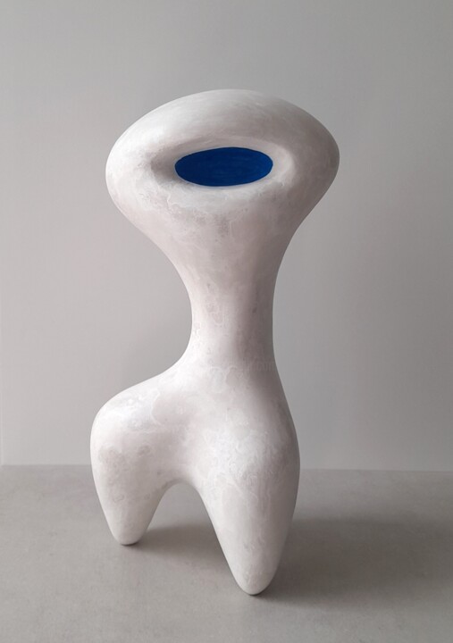 Sculpture intitulée "Harbinger" par Clark Camilleri, Œuvre d'art originale, Béton