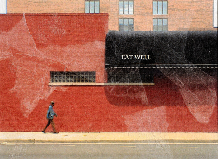 Fotografia intitolato "Eat well" da Claude Andreini, Opera d'arte originale, Fotografia digitale