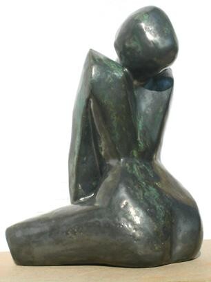 Sculpture titled "cambrure féminine" by Claude Boutin, Original Artwork