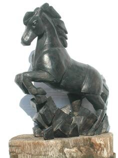 Sculpture titled "Loïska" by Claude Boutin, Original Artwork