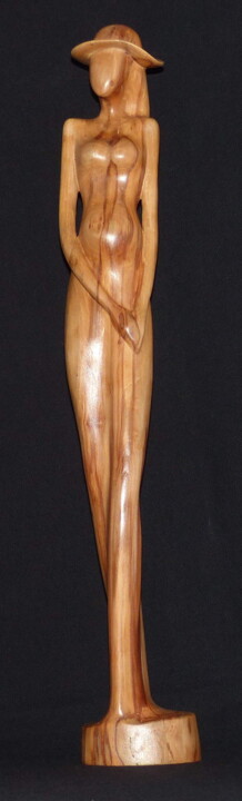 Escultura titulada "d'Elégances" por Claude David, Obra de arte original, Madera