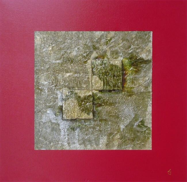 Peinture intitulée "Oro" par Claude Goasguen, Œuvre d'art originale, Acrylique