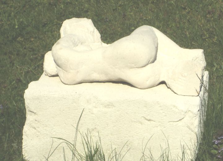 Escultura titulada ""Au soleil"" por Claude Hardenne, Obra de arte original