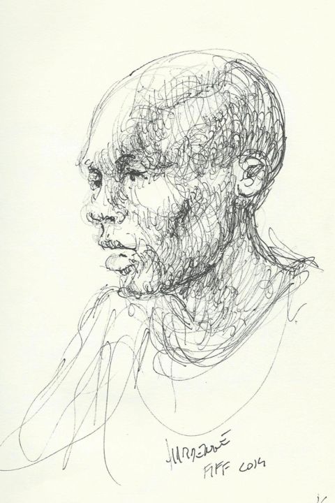 Рисунок под названием "Pitcho Womba Konga,…" - Claude Hardenne, Подлинное произведение искусства