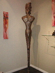 Sculptuur getiteld "Marcel" door Claude Roy, Origineel Kunstwerk, Metalen
