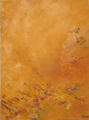 Malerei mit dem Titel "Traces" von Floret, Original-Kunstwerk