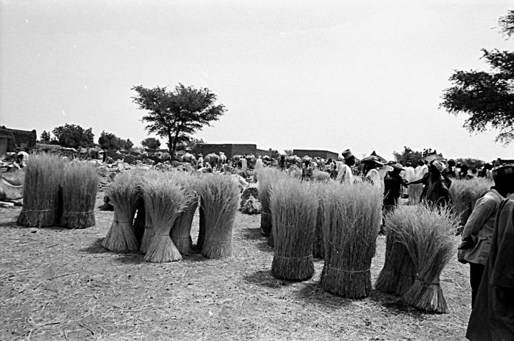 Photographie intitulée "Marché de Baleyara…" par Claude Grand, Œuvre d'art originale