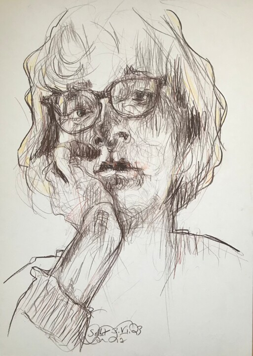 Dibujo,  31,9x22,6 in 