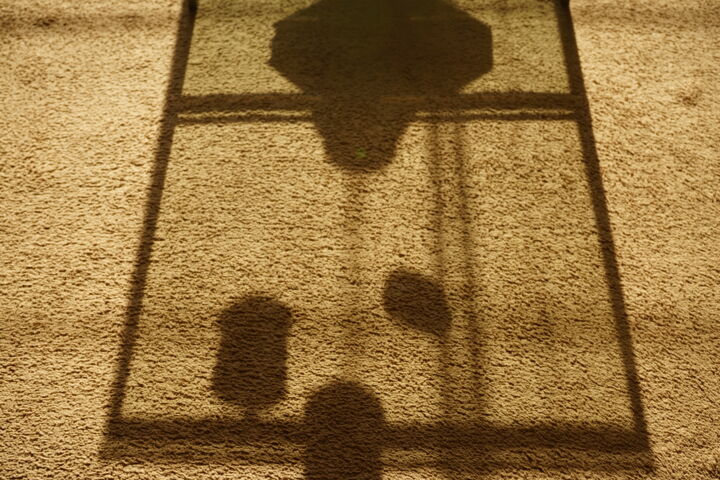 Photography titled "SOMBRAS EN LA ALFOM…" by Claudio Fernandez Concha Fotoarte, Original Artwork, Digital Photography