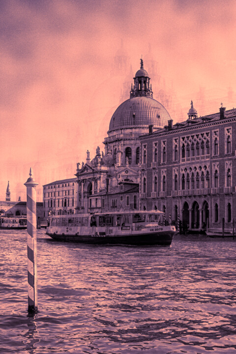 Arte digitale intitolato "Venezia. La mia vis…" da Claudio Lepri  (Clep), Opera d'arte originale, Fotografia manipolata