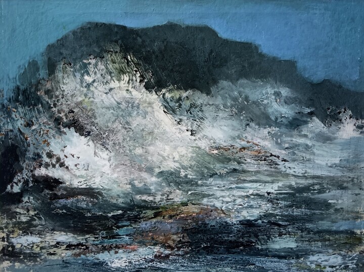 Malerei mit dem Titel "landscape of the so…" von Claudio Marciano, Original-Kunstwerk, Öl