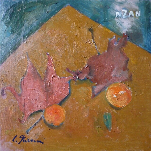 Pittura intitolato "nzan" da Claudio Parrini, Opera d'arte originale