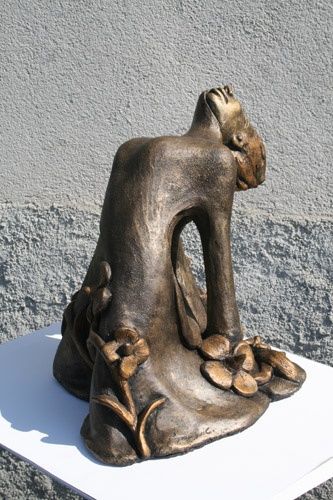 Sculpture titled "passione" by Claudio Caporaso, Original Artwork, Other