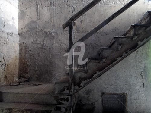 Fotografia intitolato "scale non mi servon…" da Claudio Benvenuto Rossi, Opera d'arte originale