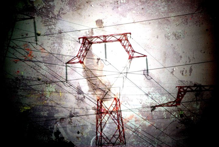 Photography titled "Haute Tension" by Clément Charoy, Original Artwork