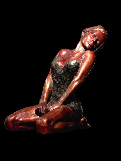 Sculpture titled "isabelle.jpg" by Clerc-Renaud, Original Artwork, Metals