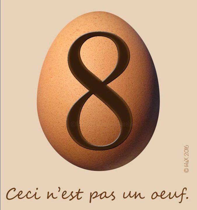 Grafika cyfrowa / sztuka generowana cyfrowo zatytułowany „ceci n’est pas un n…” autorstwa Hax, Oryginalna praca, Manipulowan…