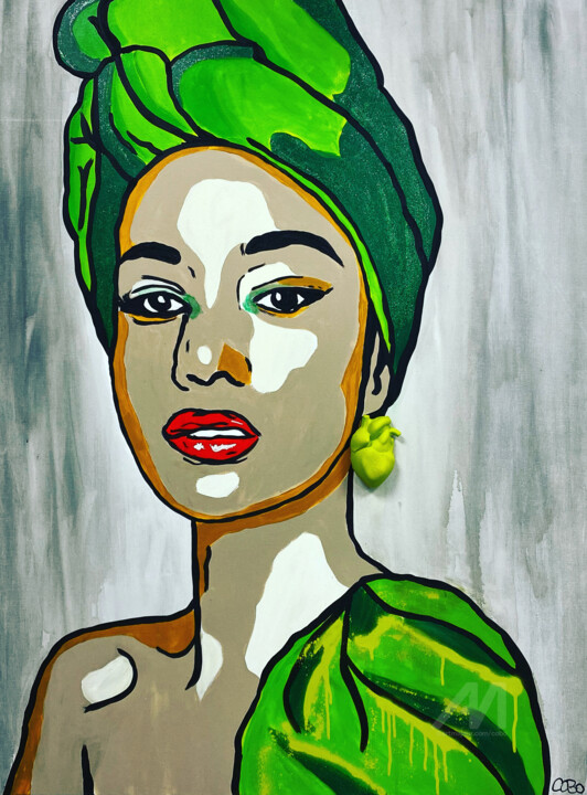 Africa, Painting by Cobo | Artmajeur Africa, Painting by Cobo | Artmajeur
