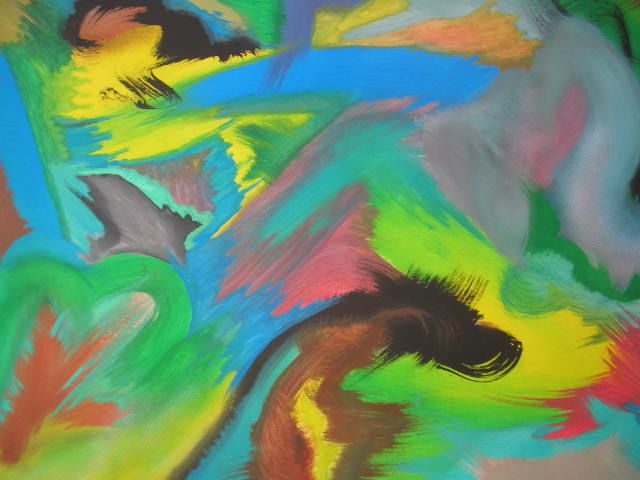 Pintura titulada "abstracto.JPG" por Pedro Ignacio Morales Otero, Obra de arte original