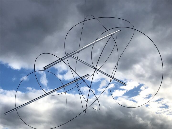Sculpture intitulée "STR G2" par Colette Billaud, Œuvre d'art originale, Acier inoxydable