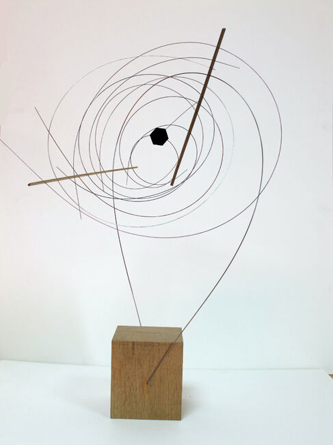 Sculpture intitulée "VIBRATION N2" par Colette Billaud, Œuvre d'art originale