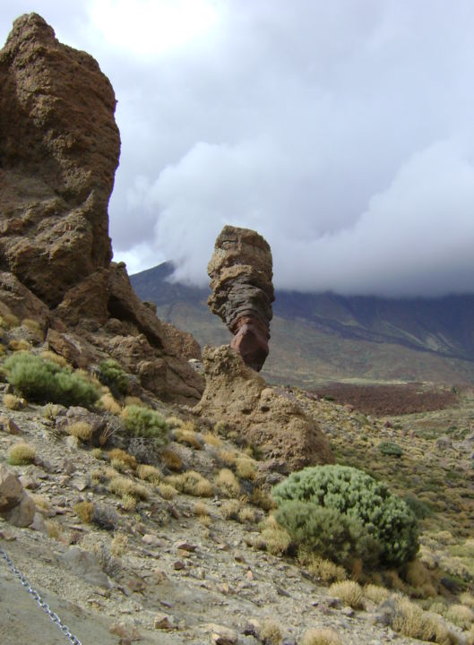 Fotografía titulada "Le Teide -Ténérife" por Colette Jotterand-Vetter, Obra de arte original