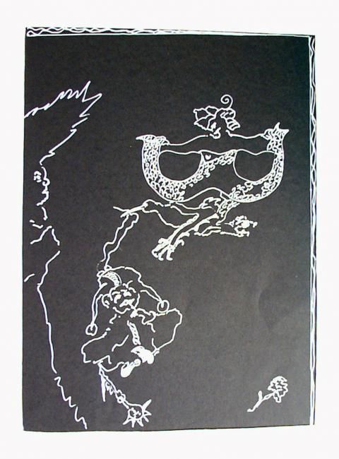 Drawing titled "LA IRA" by Colette Birabent, Original Artwork, Other