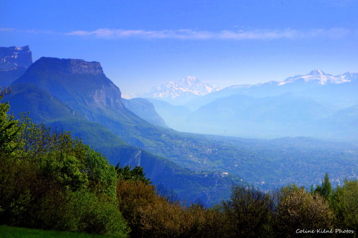 Photographie intitulée "Le Mont Blanc.jpg" par Coline Kiéné, Œuvre d'art originale