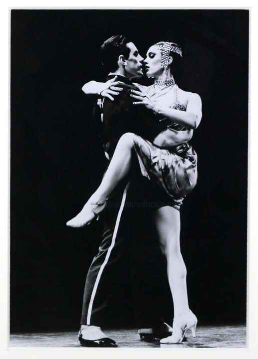Photography titled "Guillermo & Cecilli…" by Collection Tango, Original Artwork, Analog photography Mounted on Cardboard