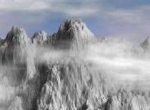 Digital Arts titled "mountains" by Jean-Francois Colonna, Original Artwork
