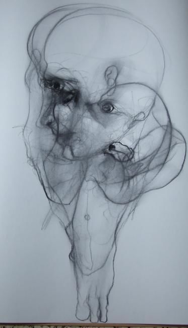 Drawing titled "2012 sans titre.JPG" by Comar, Original Artwork