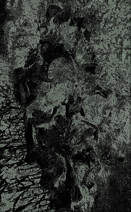Digitale Kunst mit dem Titel "Black Harvest" von Cometp, Original-Kunstwerk