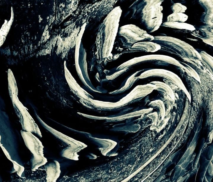 Digitale Kunst mit dem Titel "Black Mold" von Cometp, Original-Kunstwerk, Fotomontage