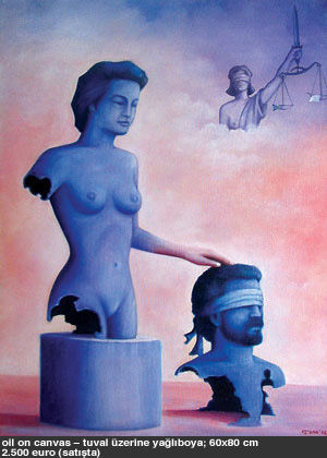 「adsız」というタイトルの絵画 Sadık Varer (Cona Varer)によって, オリジナルのアートワーク
