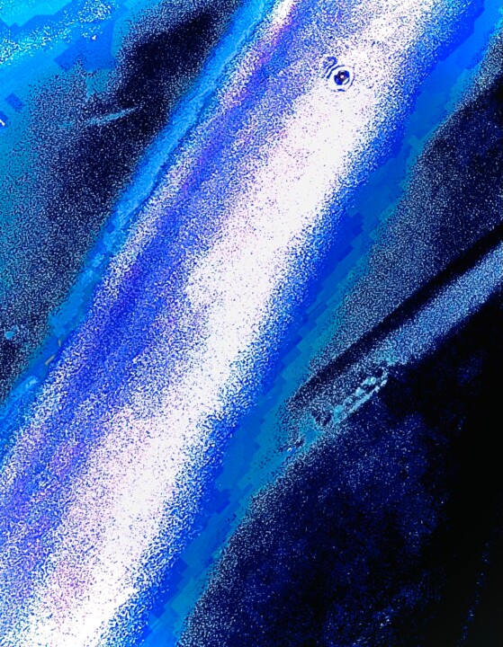 Digital Arts titled "Blue movement 2" by Greg Powell, Original Artwork, 2D Digital Work